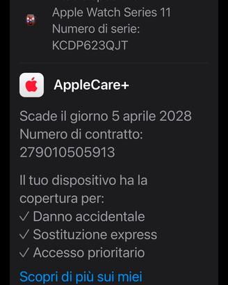 Apple watch 11 Titanio 46mm