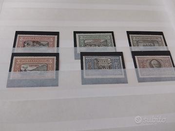 Francobolli Manzoni Colonie Italiane