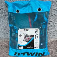 Portabici decathlon 300 per portellone posteriore