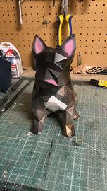 Statua bulldog francese