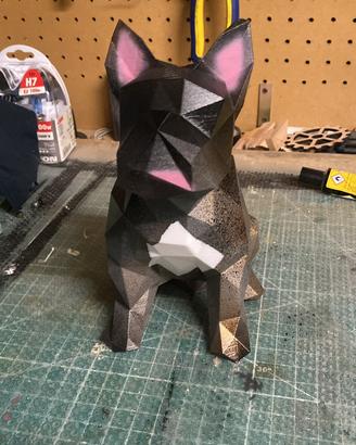 Statua bulldog francese