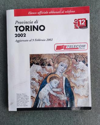 Elenco ufficiale abbonati al telefono Provincia TO