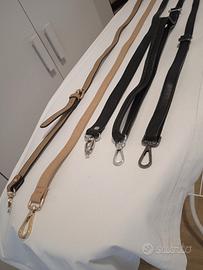 manici borse nuovi con moschettone