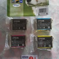 N.4 cartucce stampante Epson originali