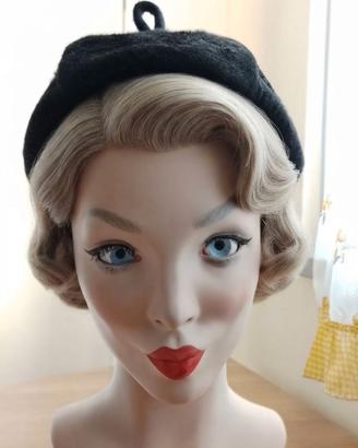 Cappello vintage anni '50-'60 "Gigi New York"
