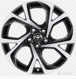  4 Cerchi in lega TOYOTA R 18