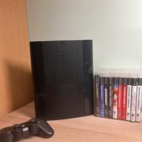 Ps3 super Slim 512gb con 10 giochi