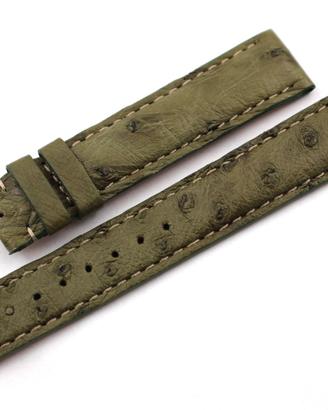 Cinturino Jaeger Le-Coultre Struzzo Verde 17 mm