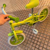 Bicicletta bambina con rotelle