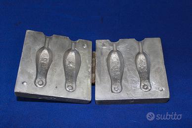 Stampo per piombi da bolentino da 100 grammi