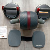 Perfect Fitness Ab Roller e maniglie per flessioni