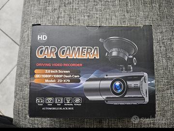 Dashcam auto 360 gradi WiFi e 4k