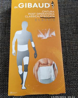 cintura post operatoria steccata