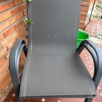 Tavolo e 6 sedie comode da esrerno