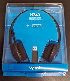 Cuffie logitech H340 NUOVE imbalalte