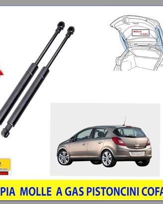 Ammortizzatori  a gas cofano  Opel Corsa D