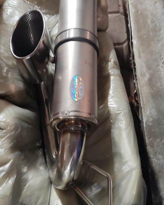 scarico Quick silver titanio per Lotus exige 2zz
