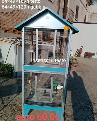 voliera e gabbie 