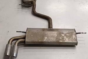 Scarico marmitta completo originale Audi A3 S3 8V