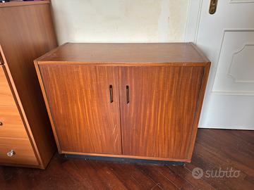 Mobiletto contenitore multiuso in legno