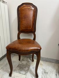 Poltroncine in pelle