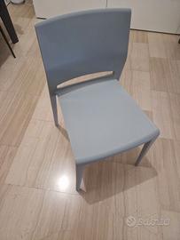 4 Sedie Gaber modello Bakhita  - Grigio chiaro