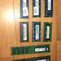 RAM DDR2 e DDR3 per portatili e fissi non testati