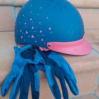 casco equitazione bimba
