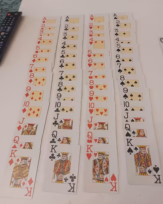 Carte Canasta Fournier Vintage Custodia Pelle