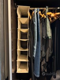 Organizer per armadio ikea