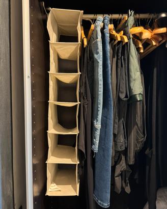 Organizer per armadio ikea
