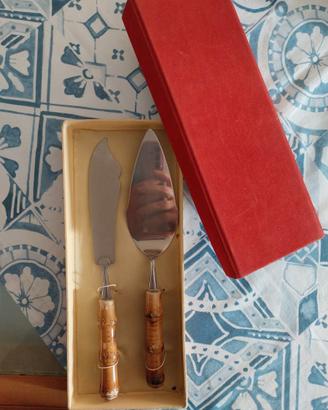 Paletta e coltello dolci, vintage