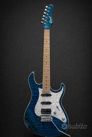 Chitarra elettrica cort g250dx trans