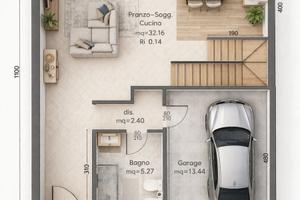 CASA INDIPENDENTE CON GIARDINO - GLORIE di RAVENNA