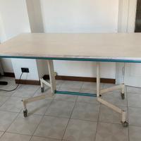 Scrivania vintage 80 cm x 155 cm con route