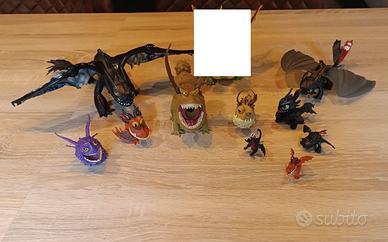 Lotto 10 Draghi "Dragon Trainer" (How to Train