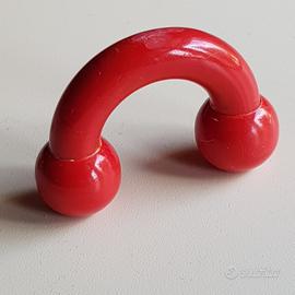 MANIGLIA rossa interasse 31 mm per mobili