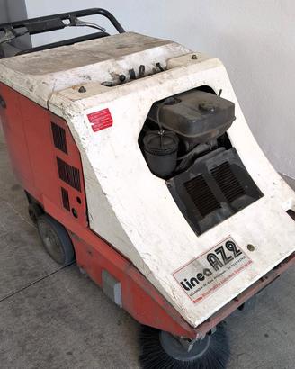 spazzatrice industriale a spinta