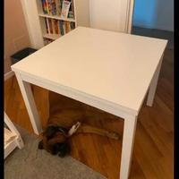 NUOVISSIMO tavolo bianco allungabile a portafoglio