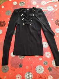 Maglione nero Tezenis