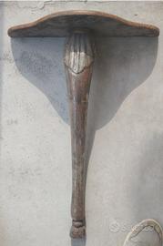 antica consolle in legno dorato