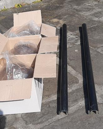 Lampioni con globi fume' nuovi
