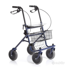 Deambulatore Pieghevole Rollator [RP690B Mopedia]