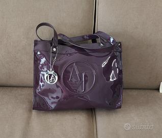 Borsa vernice hot sale armani jeans