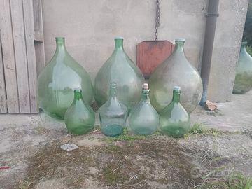 Damigiane/ bottiglioni vetro