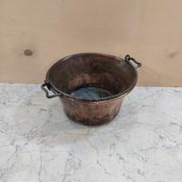 Paiolo antico in rame