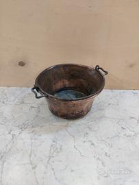 Paiolo antico in rame