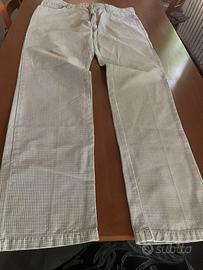 Pantaloni ragazzo Ganesh a pied de poule/quadretti