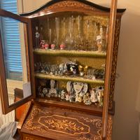 Set vetrina e mobile ad angolo ‘900