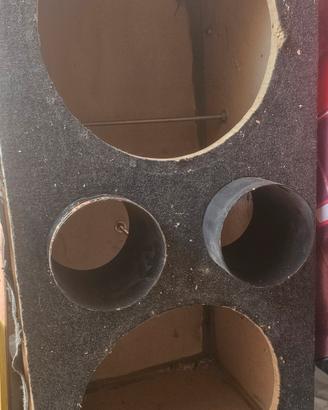 box subwoofer doppio 38" rinforzato i